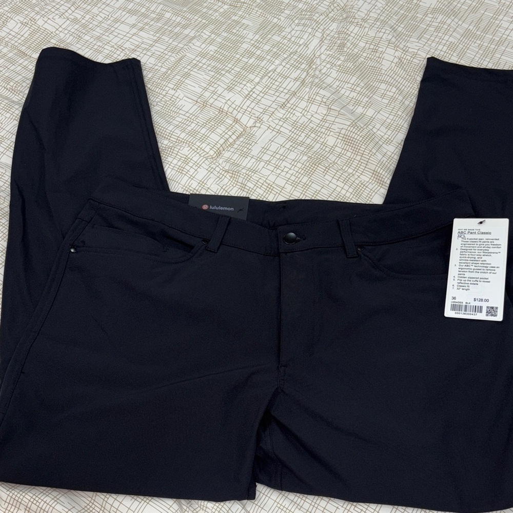 lululemon athletica Black Chinos